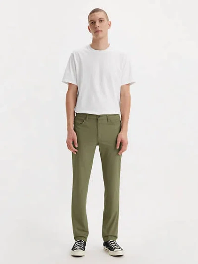 Levi's 511 Slim Tech Men's Pants 31x30 In Olive Day