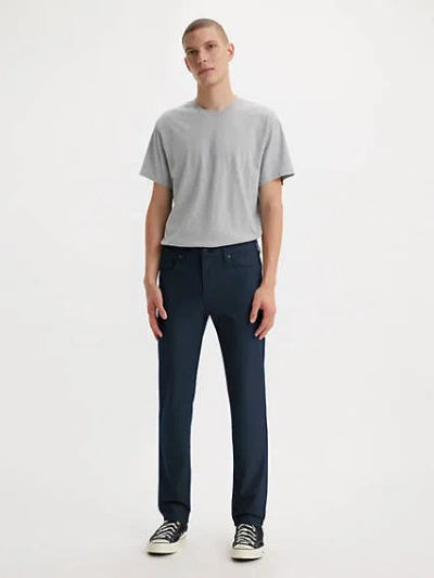 Levi's 511 Slim Tech Men's Pants 38x32 In Navy Waves