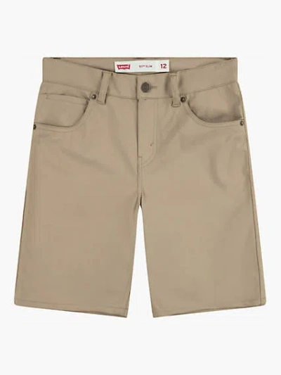 Levi's 511 Slim Tech Shorts Little Boys 4-7x 6 In Harvest Gold