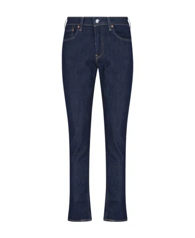 Levi's 512 Tapered Slim-cut Jeans In Black
