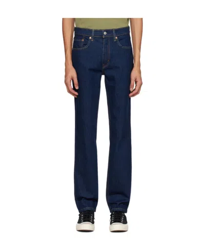 Levi's 516 Slim Straight Denim Trousers In Black