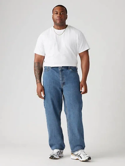 Levi's 550 Relaxed Fit Men's Jeans (big & Tall) 52x32 In Medium Stonewash