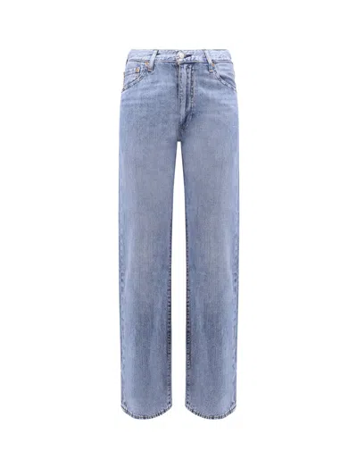 LEVI'S 555 COTTON AND LINEN TROUSER