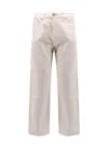 Levi's 555 Cotton And Linen Trouser In White