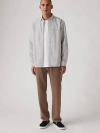Levi's 555 Relaxed Straight Linen+ Denim Men's Jeans 38x32 In Rain Drum Classic