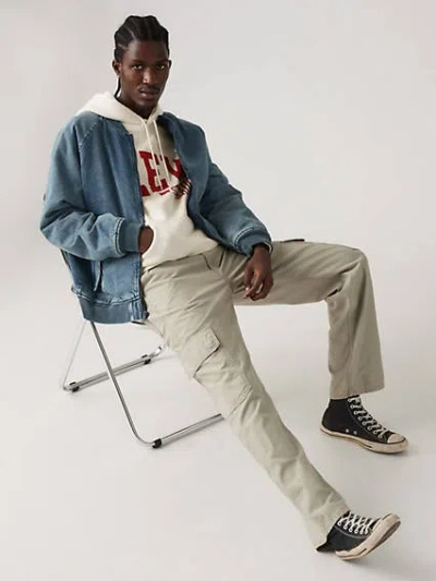 Levi's 568 Loose Straight Cargo Twill Men's Pants 33x30 In Vintage Khaki