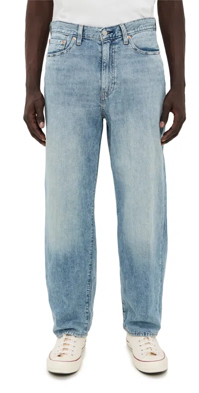 Levi's 568 Loose Straight Linen Blend Jeans At The Laundromat Ltwt In My Pockets Full