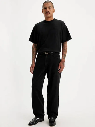 Levi's 568 Loose Straight Jeans In Black