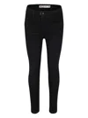 Levi's Black Jeans 710 For Girl With Logo Patch In Black