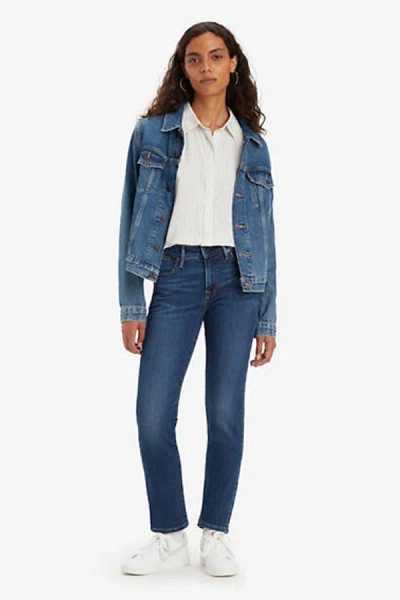 Levi's 712 Slim Jeans In Blue