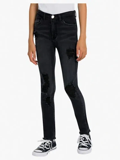 Levi's 720 High Rise Super Skinny Big Girls Jeans 7-16 7 In Megatron