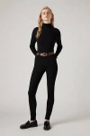 Levi's 720 High Rise Super Skinny Jeans In Black