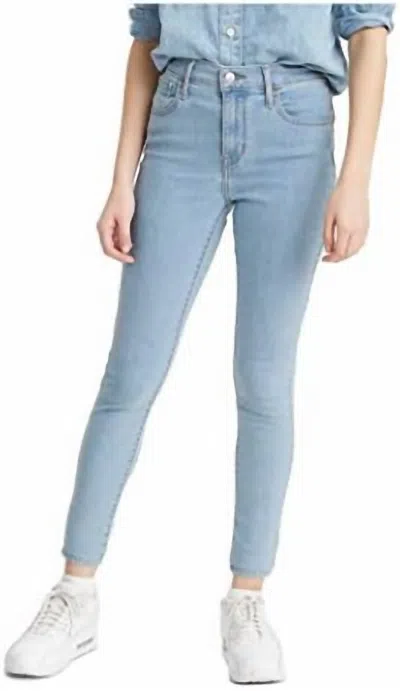 Levi's 720 High Rise Super Skinny Jeans In Blue
