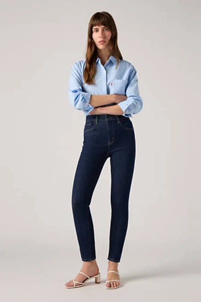 Levi's 721 High Rise Skinny Jeans In Blue