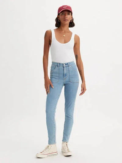 Levi's 721 High Rise Skinny Utility Women's Jeans 32x30 In Light Of My Life