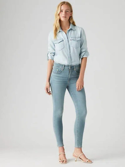 Levi's 721 High Rise Skinny Jeans In Liberty Life