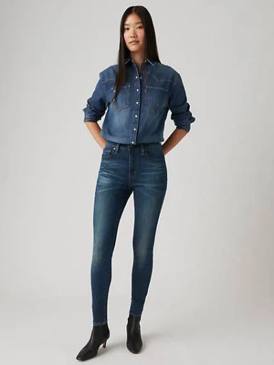 Levi's 721 High Rise Skinny Jeans In Miles Apart