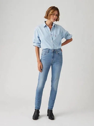 Levi's 721 High Rise Skinny Women's Jeans 33x32 In Cool Money