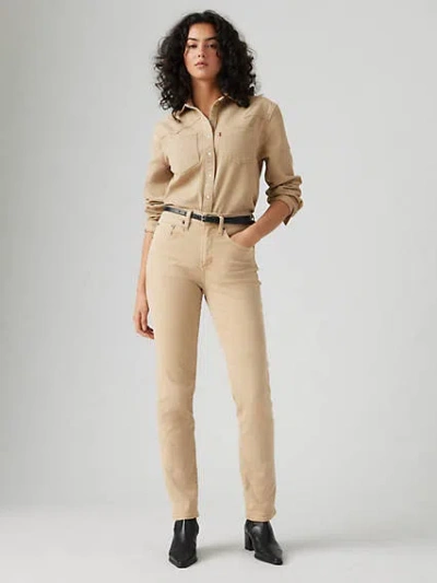 Levi's 724 High Rise Straight Women's Jeans 32x30 In Dusty Travertine