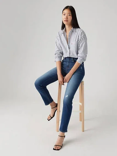 Levi's 724 High Rise Straight Women's Jeans 32x30 In Know When