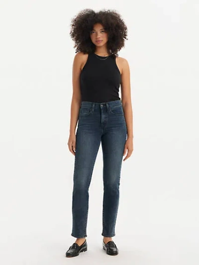 Levi's 724 High Rise Straight Women's Jeans 23x30 In Around The Bend