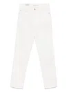 Levi's 724 High Rise Straight Cloud Dancer Deni In Weiss