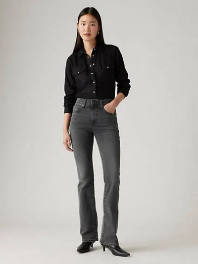 Levi's 725 High Rise Bootcut Women's Jeans 31x30 In Into The Fog