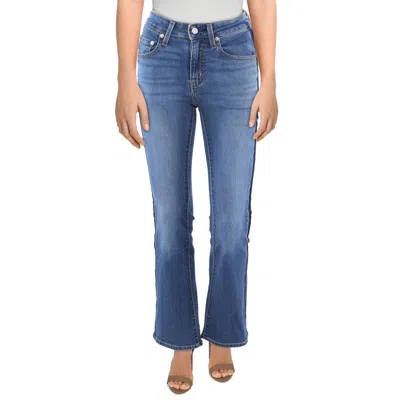 Levi's 725 Womens Contrast Trim Denim Bootcut Jeans