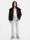 Levi's 726 High Rise Flare Split Hem Women's Jeans 32x34 In Changing The World