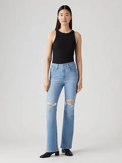 Levi's 726 High Rise Flare Women's Jeans 25x32 In Let's Talk