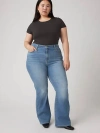 Levi's 726 High Rise Flare Women's Jeans (plus Size) 24m In Eternal Indigo