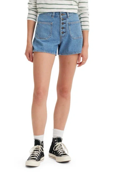 Levi's '80s Mom Denim Shorts In In Patches Short