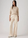 Levi's 90s Straight Lightweight Women's Pants 33x30 In Breezy Ecru