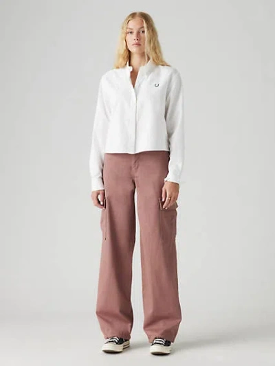 Levi's 94 Baggy Cargo Pants In Rose Taupe