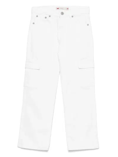 Levi's Kids' '94 Cargo Jeans In White