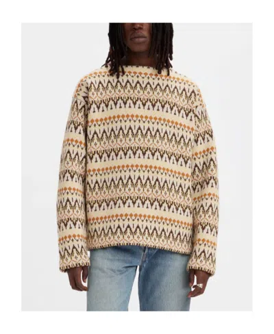 Levi's A Collared Sweater With A Logo