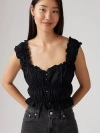 Levi's Amaya Blouse In Black Anthracite