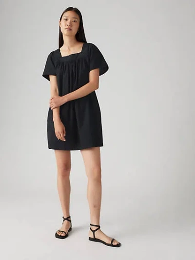 Levi's Ambre Cotton Linen Babydoll Dress
