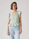 Levi's Aniston Short Sleeve Blouse