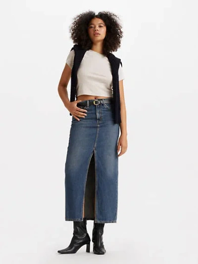 Levi's Ankle Column Skirt In Hello