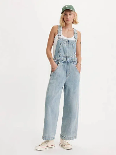 Levi's Apron Women's Overalls L In Not In The Mood Stone