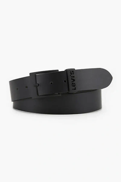 Levi's Ashland Metal Belt In Black