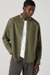 Levi's Authentic Button Down Shirt In Green
