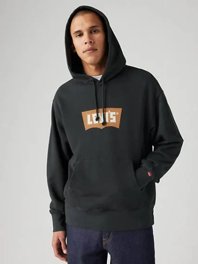 Levi's Authentic Hoodie Sweatshirt In Vintage Pecan