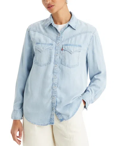 Levi's Women's Sawyer Western Shirt In Take The Cake