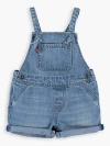 Levi's Baby Denim Spaghetti Strap Shortalls 12-24m In Day Off
