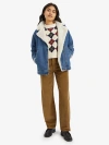 Levi's Baggy Dad High Rise Straight Jeans In Ermine In Ermine