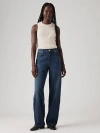 Levi's Baggy Dad Linen+ Denim Jeans In Do You Mind