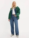 Levi's Baggy Dad Performance Cool Women's Jeans 24x30 In Blue Utopia