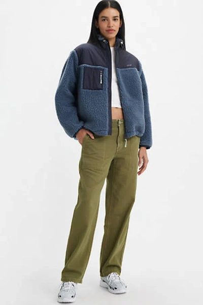 Levi's Baggy Dad Utility Pants In Green